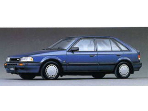 Mazda Familia (BFSP) 6 поколение, рестайлинг, хэтчбек 5 дв. (02.1987 - 01.1989)